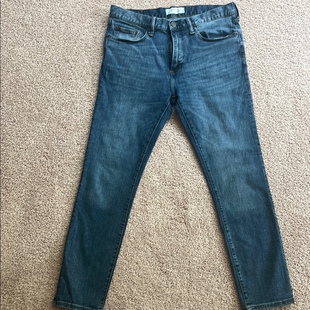 GAP Blue Slim Jeans with Natural Fading